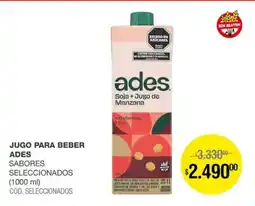 Atomo Conviene Ades jugo para beber sabores seleccionados oferta