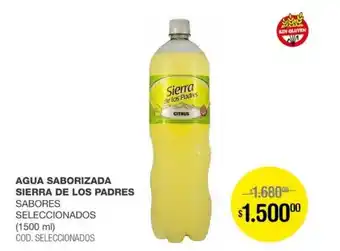 Atomo Conviene Sierra de los padres agua saborizada sabores seleccionados oferta