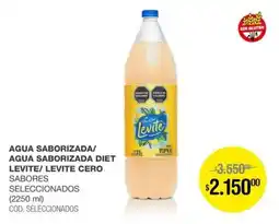 Atomo Conviene Levite agua saborizada/ agua saborizada diet levite/levite cero oferta
