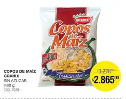 Atomo Conviene Copos de maíz granix sin azucar oferta