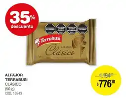 Atomo Conviene Terrabusi alfajor clásico oferta