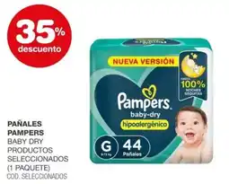 Atomo Conviene Pampers pañales baby dry productos seleccionados oferta