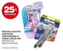 Atomo Conviene Gillette máquina afeitar/ cartucho prestobarba 3/ venus/venus spa oferta