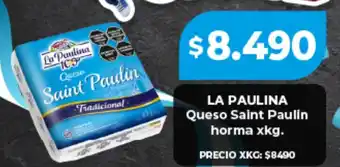 Supermayorista Vital La paulina queso saint paulin horma oferta