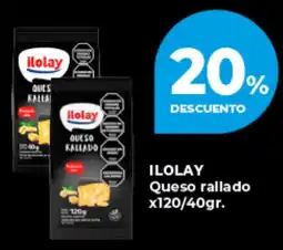 Supermayorista Vital Ilolay queso rallado oferta