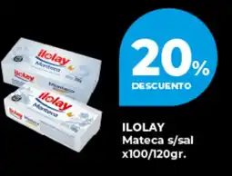 Supermayorista Vital Ilolay mateca s/sal oferta