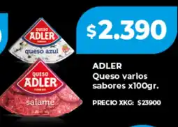 Supermayorista Vital Adler queso varios sabores oferta
