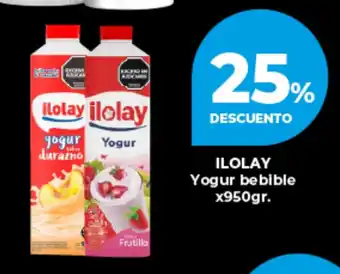 Supermayorista Vital Ilolay yogur bebible oferta