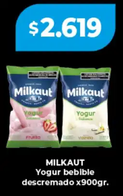 Supermayorista Vital Milkaut yogur bebible descremado oferta