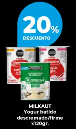 Supermayorista Vital Milkaut yogur batido descremado/firme oferta