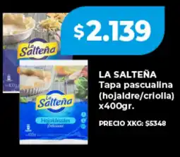 Supermayorista Vital La salteña tapa pascualina oferta