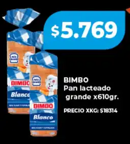 Supermayorista Vital Bimbo pan lacteado grande oferta