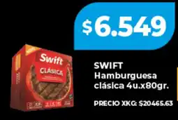 Supermayorista Vital Swift hamburguesa clásica oferta
