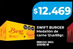 Supermayorista Vital Swift burger medallón de carne oferta