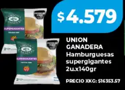 Supermayorista Vital Union ganadera hamburguesas supergigantes oferta