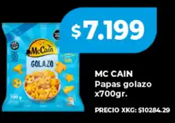 Supermayorista Vital McCain papas golazo oferta
