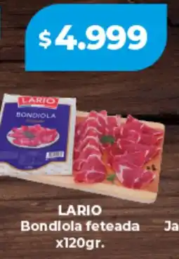 Supermayorista Vital Lario bondiola feteada oferta