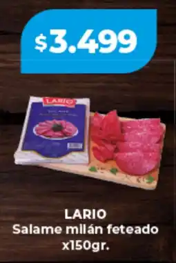 Supermayorista Vital Lario salame milán feteado oferta