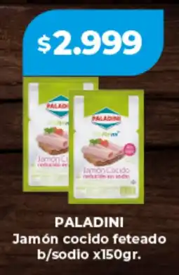 Supermayorista Vital Paladini jamón cocido feteado b/sodio oferta