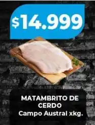 Supermayorista Vital Campo austral - matambrito de cerdo oferta