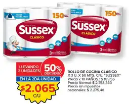 Carrefour Market Sussex rollo de cocina clásico oferta