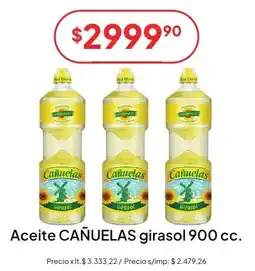 Hergo Cañuelas aceite girasol oferta