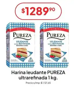 Hergo Pureza harina leudante ultrarefinada oferta