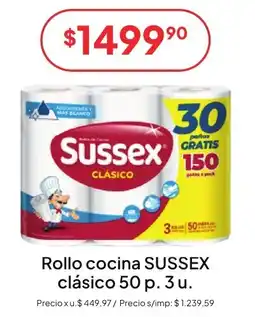 Hergo Sussex rollo cocina clásico oferta