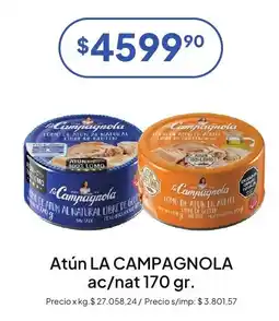 Hergo La campagnola atún ac/nat oferta