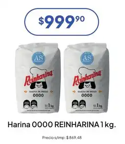 Hergo Reinharina harina de trigo 0000 oferta
