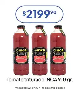 Hergo Inca tomate triturado oferta