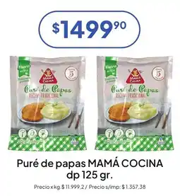 Hergo Mamá cocina puré de papas oferta