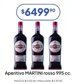 Hergo Martini aperitivo rosso oferta