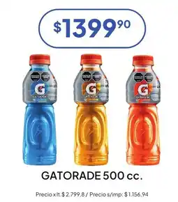 Hergo Gatorade 500 cc. oferta