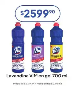 Hergo Vim lavandina en gel oferta