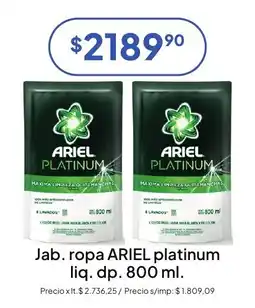 Hergo Ariel jab. ropa platinum oferta
