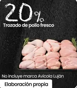 Changomas Trozado de pollo fresco oferta