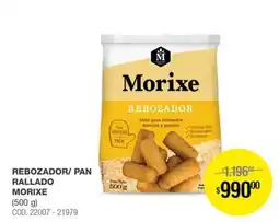Atomo Conviene Morixe rebozador/ pan rallado oferta