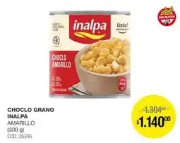 Atomo Conviene Inalpa choclo grano amarillo oferta