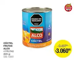 Atomo Conviene Alco cóctel frutas 4 frutas oferta