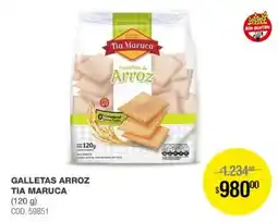 Atomo Conviene Tia maruca galletas arroz oferta
