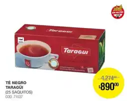 Atomo Conviene Taragui té negro oferta