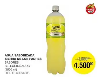 Atomo Conviene Sierra de los padres agua saborizada sabores seleccionados oferta