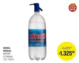 Atomo Conviene Nihuil soda oferta