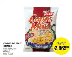 Atomo Conviene Granix copos de maíz oferta