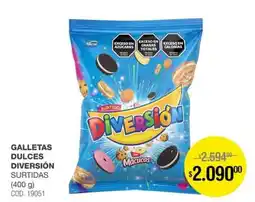 Atomo Conviene Arcor galletas dulces diversión surtidas oferta