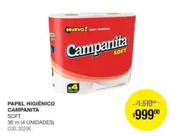 Atomo Conviene Campanita papel higiénico soft oferta