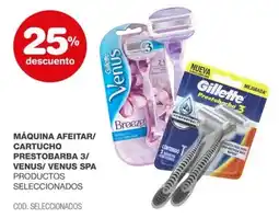 Atomo Conviene Gillette máquina afeitar/cartucho prestobarba 3/venus/venus spa oferta