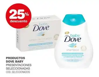 Atomo Conviene Dove baby jabón de tocador shampoo oferta
