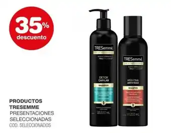 Atomo Conviene Tresemmé productos seleccionados oferta